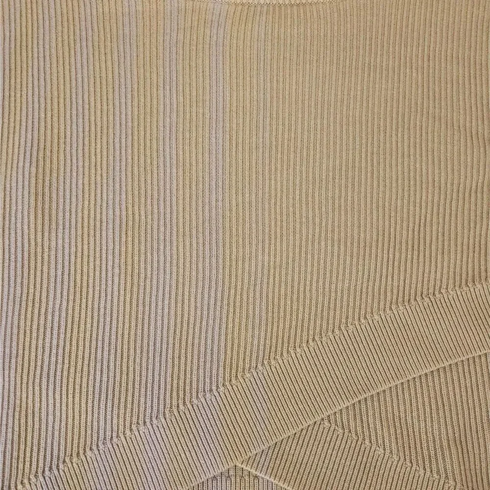 ​Lululemon Reversible Crossover Ribbed Sweater - Size 12‎ - Bone/Light Beige - Picture 5 of 12